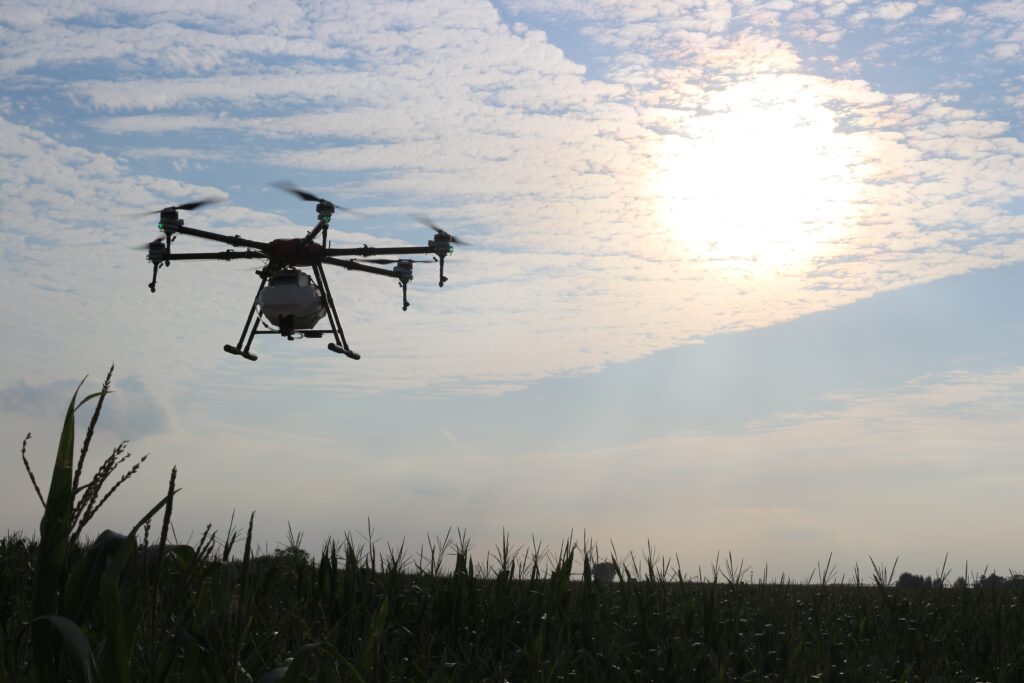 drones y la agricultura de precisión